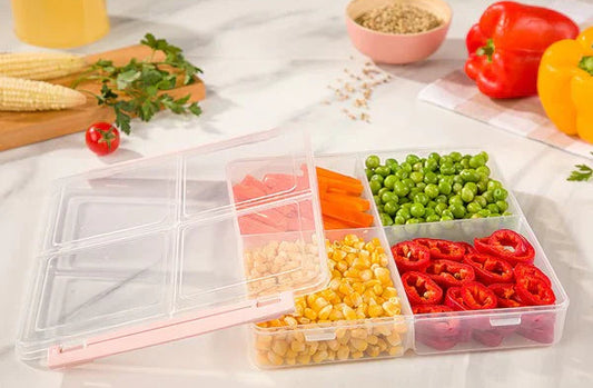 4 Section Freezer Box with Lid