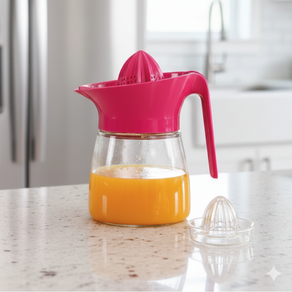 CitrusEase Glass Juicer & Pitcher