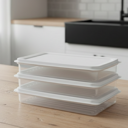 3Pcs Freezer Boxes