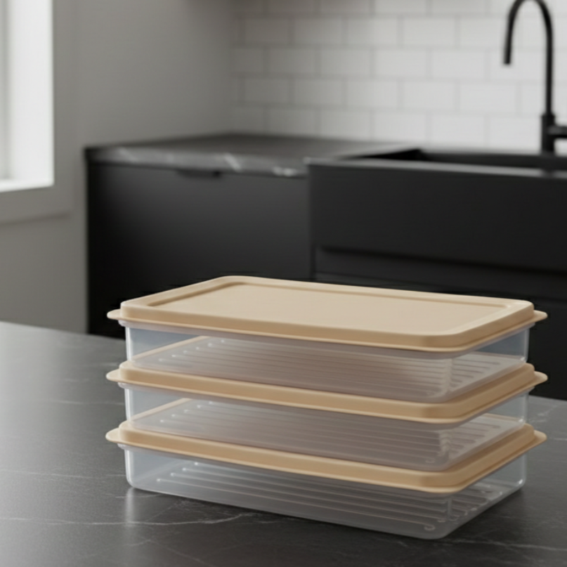 3Pcs Freezer Boxes